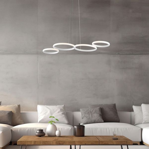 Aldebaran – italienische design-pendelleuchte aus metall