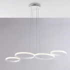 Aldebaran – Designer-Pendelleuchte aus Glas und Metall, hergestellt in Italien Viadurini