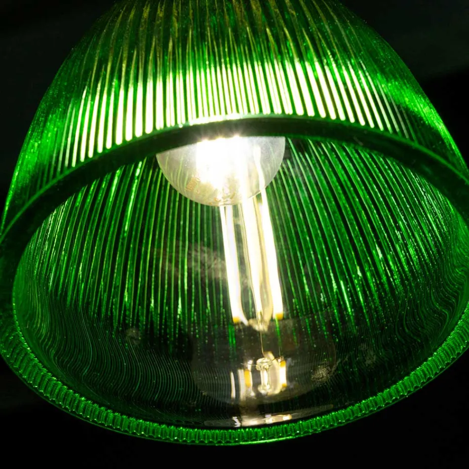 Design-Pendelleuchte aus venezianischem Glas, hergestellt in Italien – Saphir Viadurini