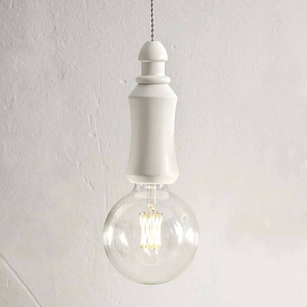 Hängelampe aus keramik shabby - fate aldo bernardi