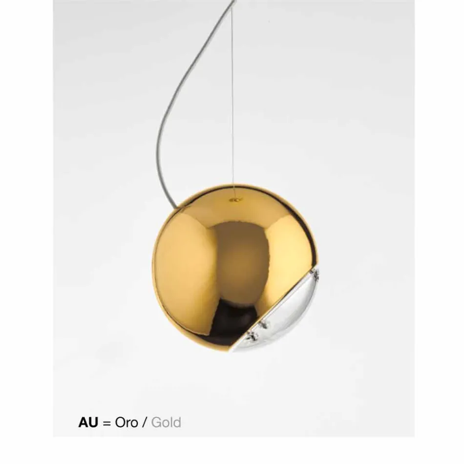 Lamp Keramiksuspension Globus Aldo Bernardi Viadurini