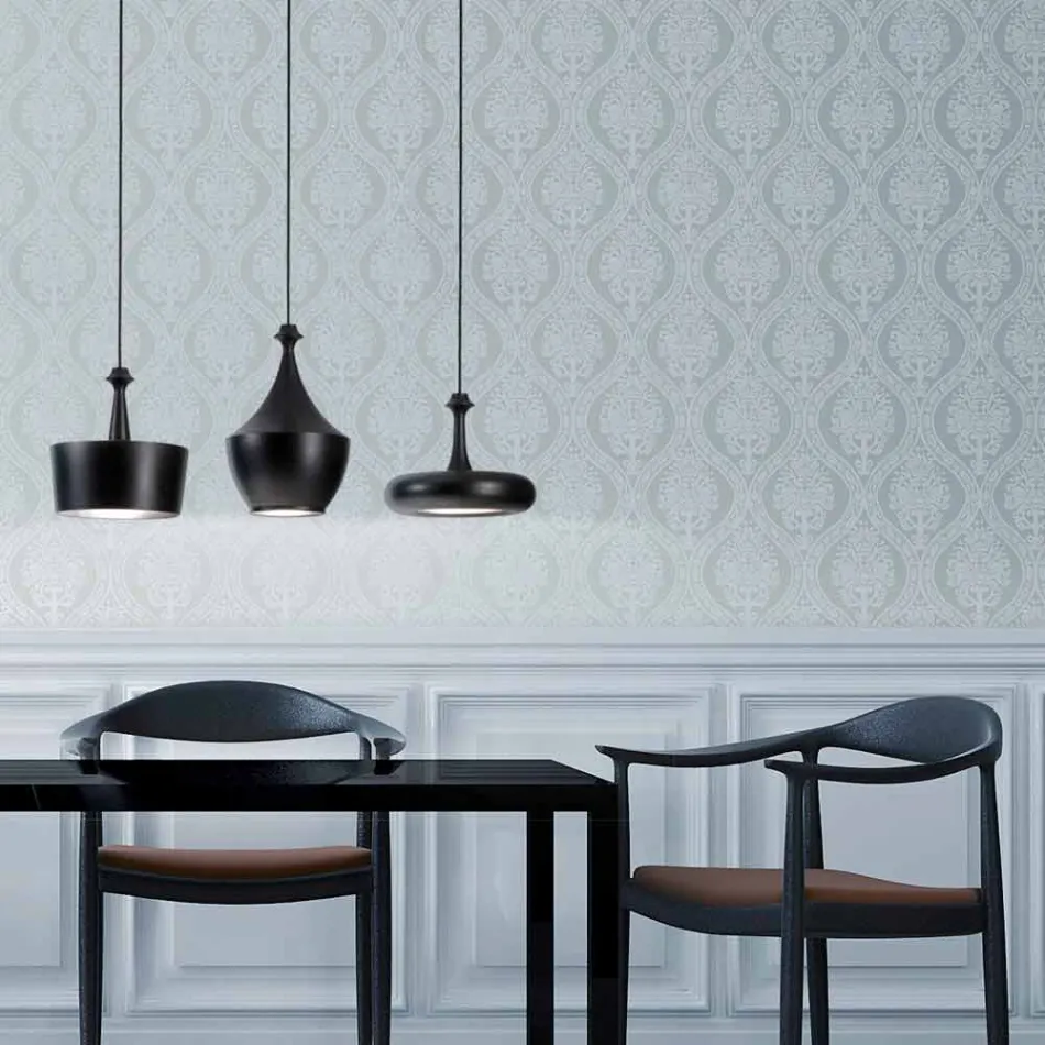 Die Pendelleuchte keramische Glasur 4 Aldo Bernardi Viadurini