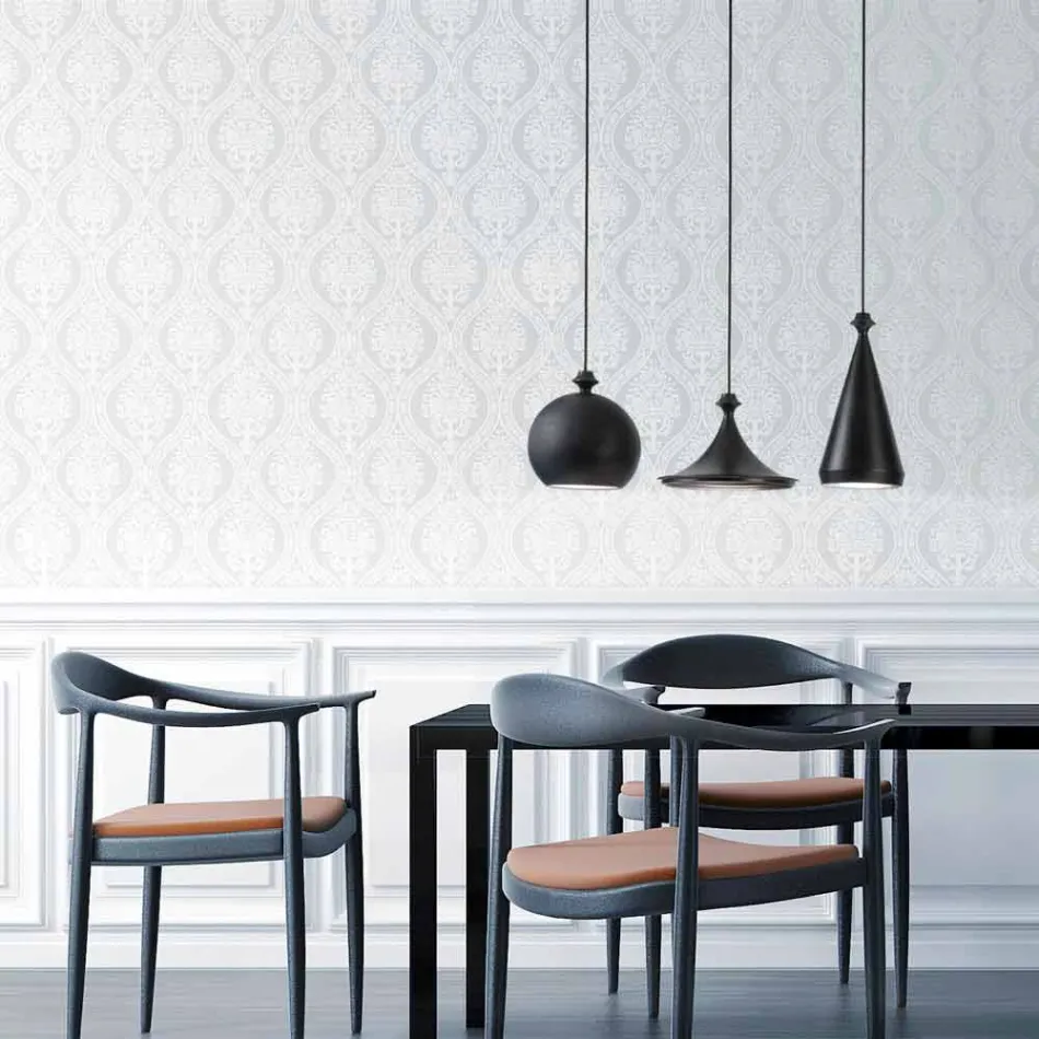 Hängeleuchte keramische Glasur 2 LED oder Standard Viadurini