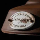 Lampe antike Eisensuspension und Keramik Teresa Ferroluce Viadurini