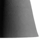 Hängelampe aus anthrazitfarbenem Steinzeug und weißem Innendesign - Edmondo Viadurini