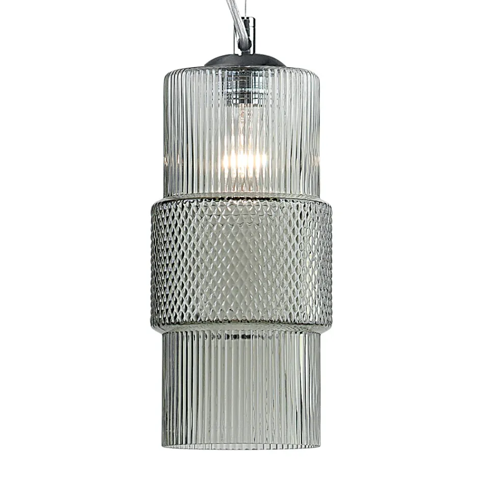 Pendelleuchte aus mundgeblasenem Glas in Venedig 15 cm - Satomi Viadurini