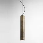 Industriependelleuchte Ø 10 cm Sonnenblumen Il Fanale Viadurini