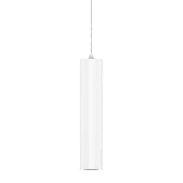 7w led pendelleuchte aus weißem oder mattschwarzem aluminium - rebolla
