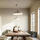 Pendelleuchte Liberty Keramik Ø42 Anita Il Fanale Viadurini