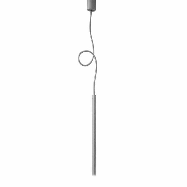 Moderne röhren hängeleuchte mit flexiblen kabel – tubò aldo bernardi