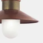 Vintage Hängelampe aus Messing und Kupfer mit Kette - Borgo von Il Fanale Viadurini