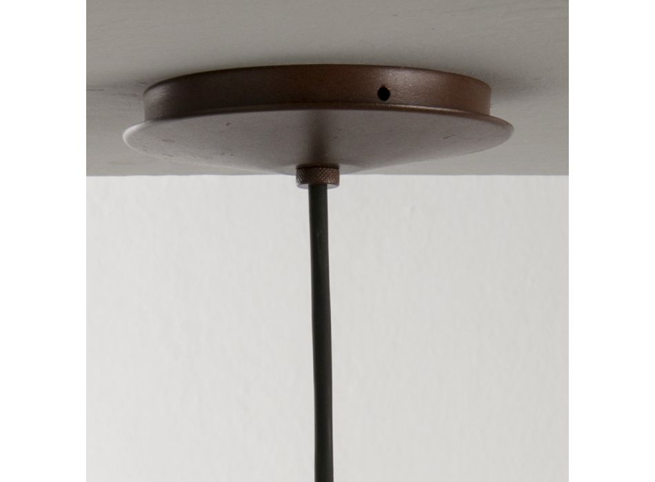 Handgefertigte Lampe aus Polyester und Aluminium Made in Italy - Toscot Junction Viadurini