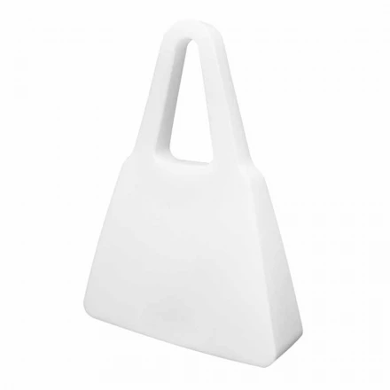 Tischlampe aus weißem Kunststoff in modernem Design für den Innenbereich - Borsastar Viadurini