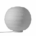 Tischlampe in weißem Satin Glas und Metall Modernes Design - Morse Viadurini