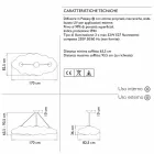 Outdoor Design Hängelampe aus Polyethylen - Nefos von Myyour Viadurini