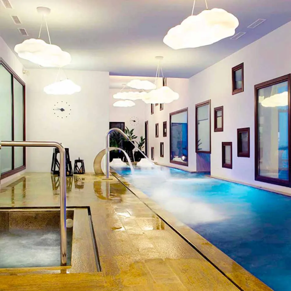 Outdoor Design Hängelampe aus Polyethylen - Nefos von Myyour Viadurini