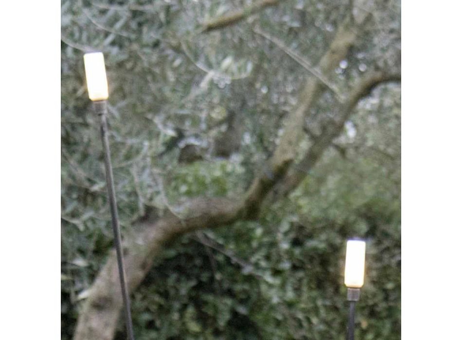 Außenlampe aus lackiertem Eisen Minimal Design Made in Italy - Filo Viadurini