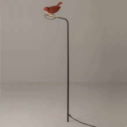 Außenlampe aus emaillierter toskanischer Majolika Made in Italy - Uccellino Viadurini