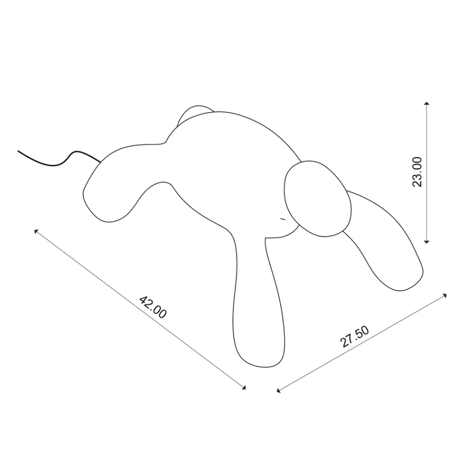 Wiederaufladbare und per Touch dimmbare Außenlampe - Schildkröte Viadurini