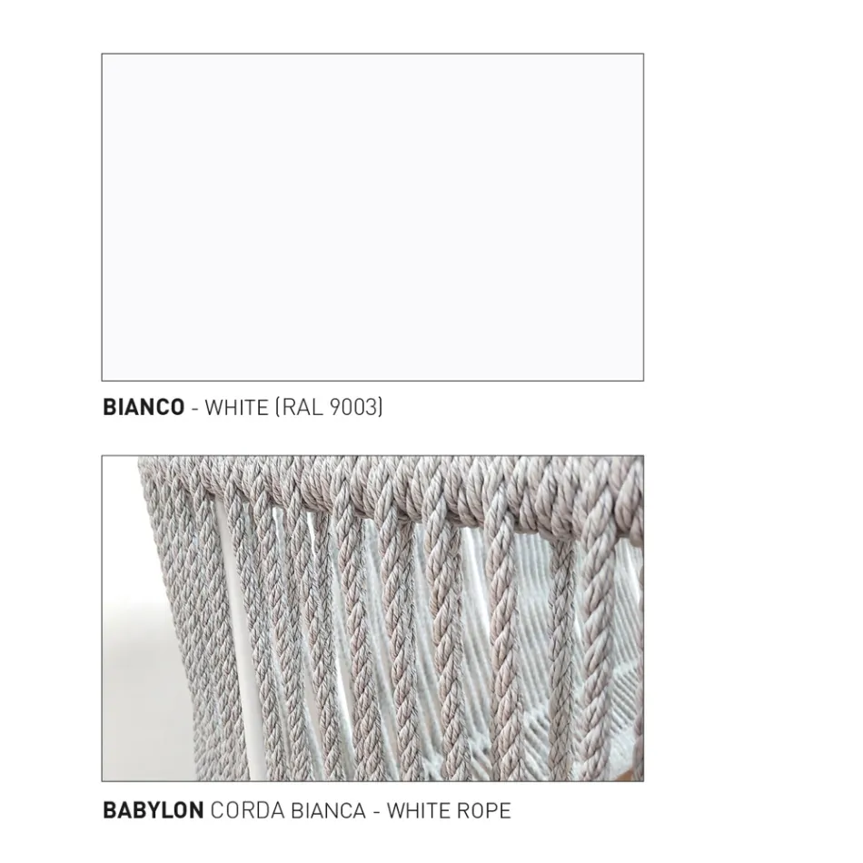 Gartenlampe aus Faser und Aluminium Made in Italy - Cricket von Varaschin Viadurini