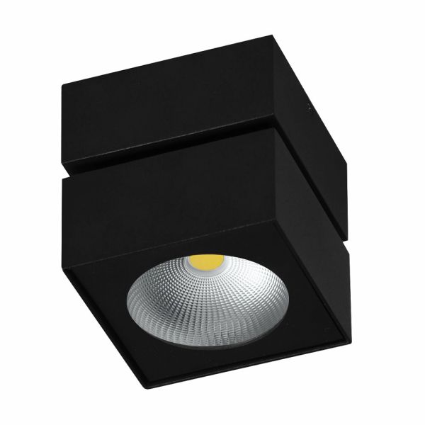 Verstellbare 14w led-wandleuchte aus weißem oder schwarzem aluminium - vernon