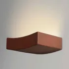 Moderne Design Wandlampe aus Stahl Ø13xh.3,5xsp.10 cm Osea Viadurini