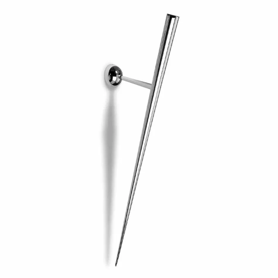 Wandleuchte aus lackiertem Metall mit integrierter LED Made in Italy - Throne Viadurini