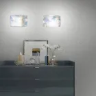 Wandlampe aus mundgeblasenem Perlmuttglas in Venedig - Chrystal Viadurini