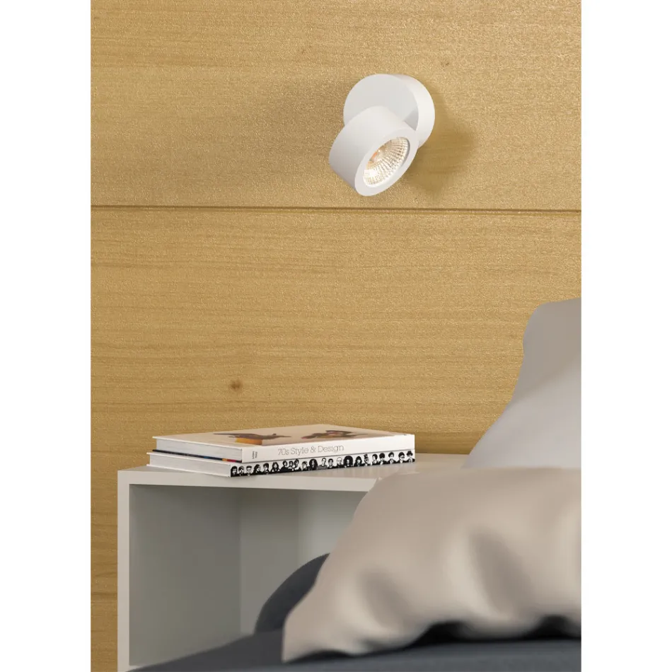 14W LED-Wandleuchte für den Innenbereich in weißem oder schwarzem Aluminium - China Viadurini