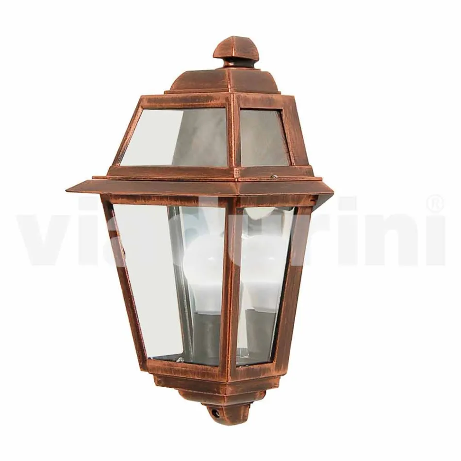 Wandleuchte für klassische Outdoor made in Italy, Kristel Aluminium Viadurini