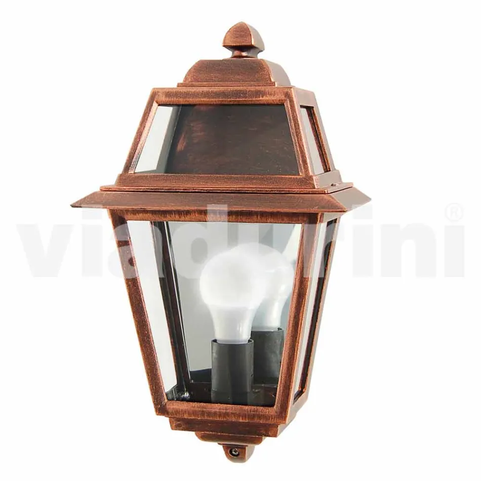 Wandleuchte für klassische Outdoor made in Italy, Kristel Aluminium Viadurini