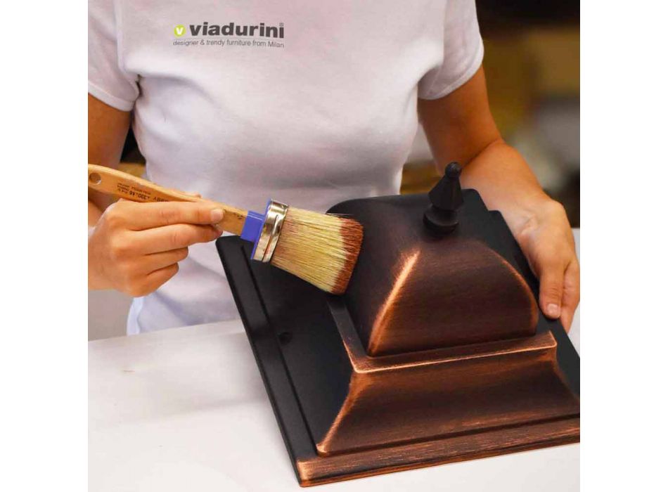Außenwandleuchte aus Aluminium made in Italy, Kristel Viadurini