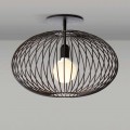 Moderne Deckenlampe aus lackiertem Stahl, 48xH 35 cm, Heila