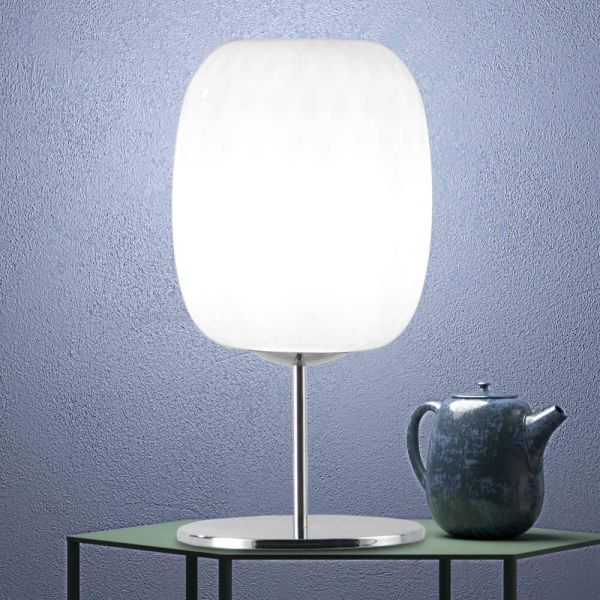Artisan tischlampe aus mundgeblasenem venedig-glas - cloe balloton
