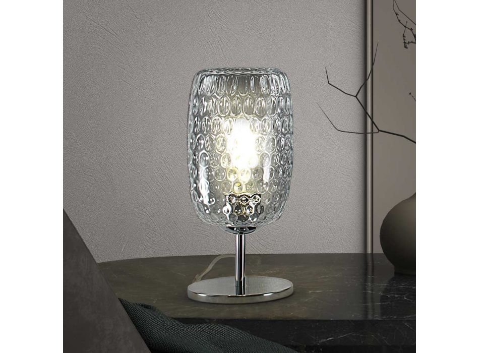 Artisan Tischlampe aus mundgeblasenem Venedig-Glas - Cloe Balloton Viadurini
