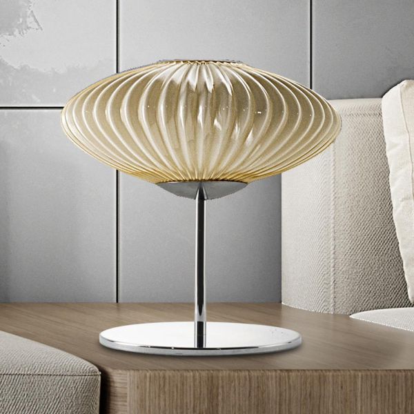 Artisan tischlampe aus mundgeblasenem glas in venedig - dafne
