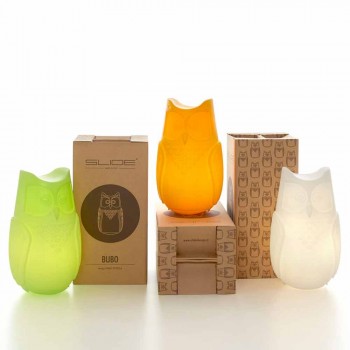 Design Tischlampe in Form einer Eule Bubo Slide, hergestellt in Italien