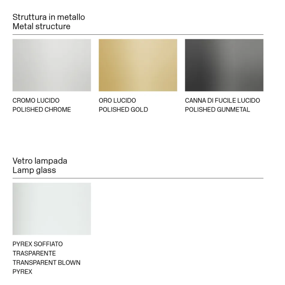 Tischlampe mit glänzender Metallstruktur Made in Italy - Donatina Viadurini