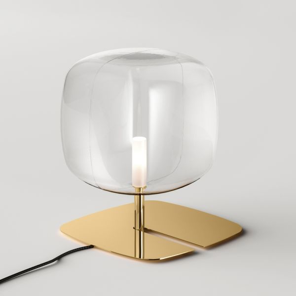 Led-tischlampe mit metallstruktur made in italy - donatina