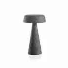 Tischlampe mit Struktur aus Polyethylen Hergestellt in Italien - Desmond Viadurini