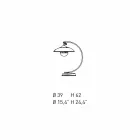 Tischlampe mit Struktur aus Eiche und Metall Made in Italy - Lumetto Viadurini