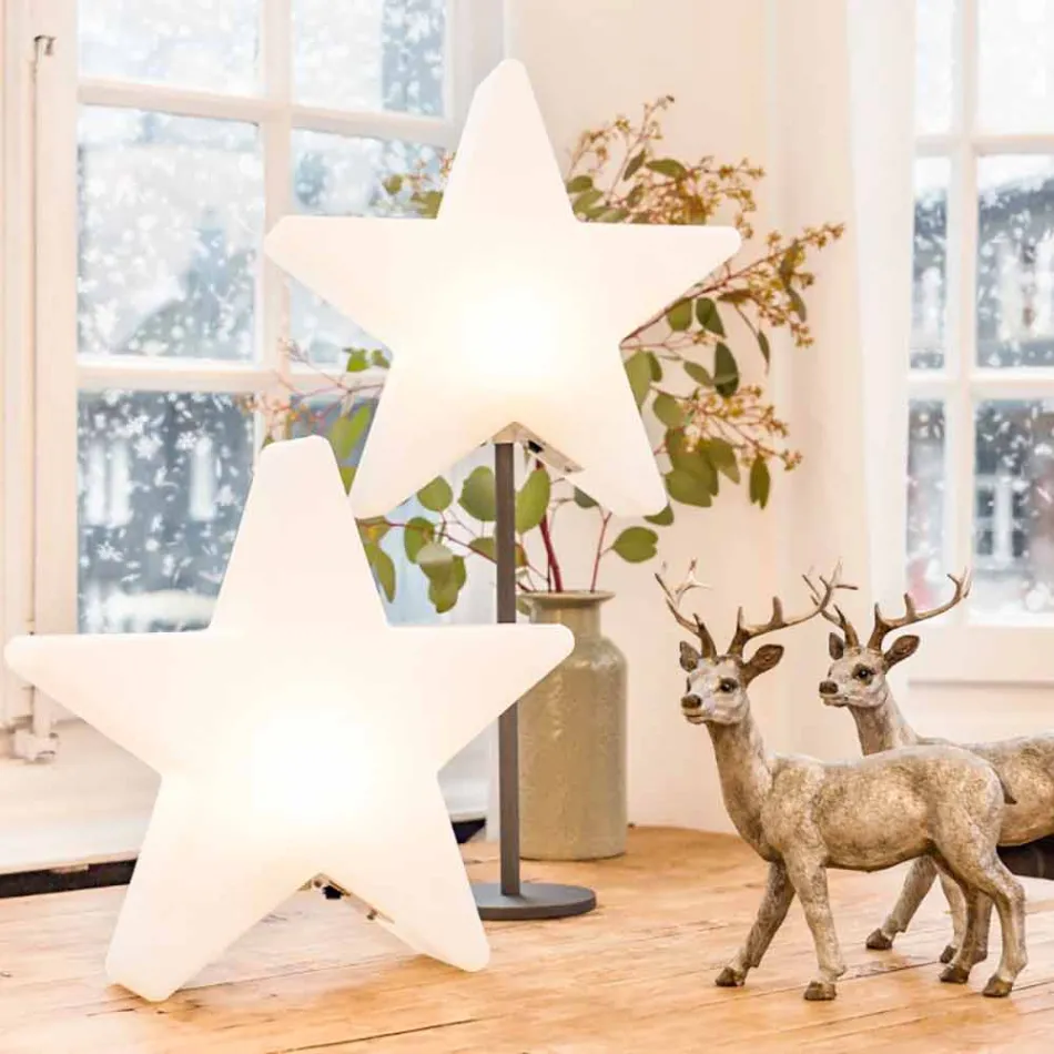 Modernes Design Star Tischleuchte mit oder ohne Sockel - Littlestar Viadurini