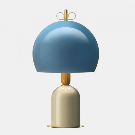 Tischlampe aus Aluminium und Messing 3 Luxusausführungen - Bonton von Il Fanale Viadurini