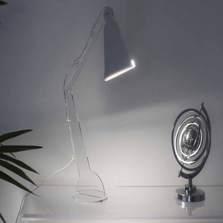 Tisch- / Leseleuchte im Techno-Stil mit Flero LED-Licht Viadurini