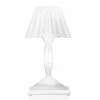 Geformte Tischlampe, Ferla Plexiglas LED-Licht Viadurini