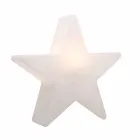 Polyethylen Solar oder LED Star Design Tischlampe - Ringostar Viadurini