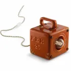 Industriestil Tischlampe aus Keramik und Eisen Valerie Viadurini