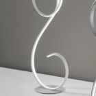 LED-Stehlampe mit Design-Klack lackierter Metallstruktur Viadurini
