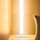 Stehlampe mit Lampenschirm aus weißem Polyethylen Made in Italy - Asturien Viadurini