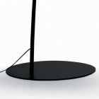 Stehlampe mit schwarzem Carbon-Stiel, hergestellt in Italien – Terni Viadurini